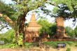 Myanmar - Bagan - Bagan Thiripyitsaya Sanctuary Resort – Le jardin et ses temples