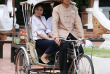 Thailande - Chiang Rai - The Legend Chiang Rai - Balade en cyclo-pousse