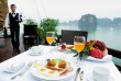  Vietnam - Croisière en Baie d'Halong - Petit déjeuner sur le pont 