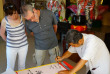 Vietnam - Ho Chi Minh - Cours de calligraphie avec Mr Chinh Trung