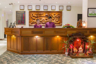 Cambodge - Phnom Penh - Cardamom Hotel and Apartments - Réception