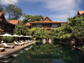 Cambodge - Siem Reap - Belmond La Résidence d'Angkor - Vue extérieure et piscine