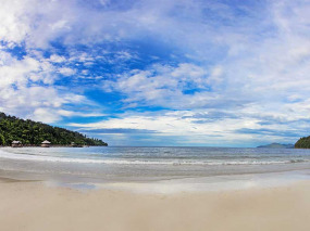 Malaisie - Kota Kinabalu - Bunga Raya Island Resort & Spa - Polish Beach