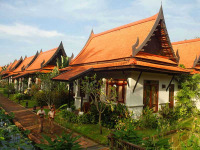 Thailande - Khao Lak - Khao Lak Bhandari Resort and Spa - Vue générale des bungalows de l'hôtel