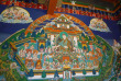 Bhoutan - Fresque le long des sentiers du Bhoutan © Christophe Cottet-Emard