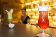 Cambodge - Siem Reap - Sala Lodges - Le Restaurant Monolithe et son bar