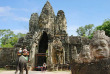 Cambodge - Siem Reap - Victoria Angkor Resort & Spa - Balade à dos d'éléphant