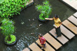 Cambodge - Siem Reap - Victoria Angkor Resort & Spa - Bassins et jardins