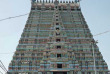 Inde - La route de Pondichery - Temple à Trichy (Tiruchirappalli)
