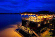 Laos - Descente du Mékong en croisière à bord du Vat Phou - Le bateau Vat Phou amarré à Dong Khong