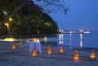 Malaisie - Kota Kinabalu - Gaya Island Resort - Dîner romantique sur la plage