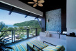 Malaisie - Kota Kinabalu - Shangri-La Rasa Ria - Terrasse d'une Premier Room Ocean Wing