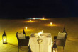 Malaisie - Terengganu - Tanjong Jara Resort - Dîner romantique sur la plage