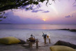 Maldives - Soneva Fushi - Petit-déjeuner sur la plage