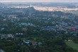 Myanmar – Mandalay – Vue sur Mandalay depuis la colline
