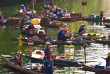 Thailande - Marché flottant des environs de Bangkok