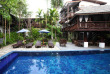 Thailande - Chiang Mai -  Banthai Village - Piscine et jardins