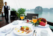 Vietnam - Croisière en Baie d'Halong - Petit déjeuner sur le pont