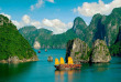 Vietnam - Baie d'Halong en sampan - Jonque Indochina Sails en Baie d'Halong