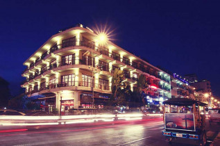 Cambodge - Phnom Penh - Amanjaya Pancam Hotel - Vue extérieure