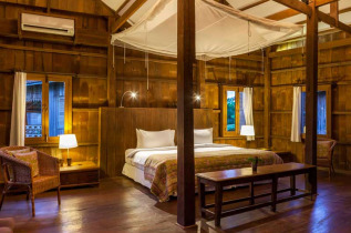 Cambodge - Siem Reap - Sala Lodges - Chambre d'une Suite Lodge