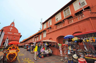 Malaisie - Circuit A la découverte de la péninsule - Le Dutch Square de Malacca