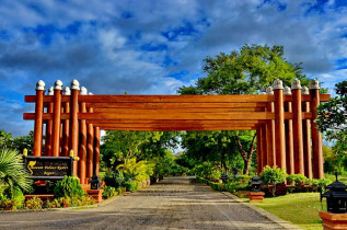 Myanmar - Bagan - Aureum Palace Resort - Entrée