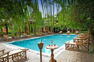 Myanmar – Bagan – Thazin Garden Hotel – Piscine