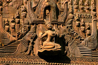 Myanmar - Mandalay - Shwenandaw Monastery