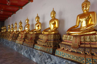 Thailande - Le bouddah Couché du Wat Pho