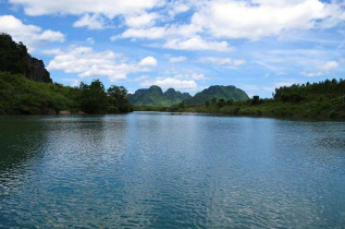 Vietnam - Circuit Le Parc National de Phong Nha-Ke Bang - La rivière Chay