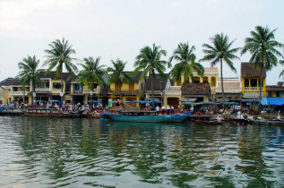  Vietnam - Excursion à Hoi An - Hoi An côté rivière 