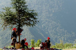 Vietnam - Escapade à Sapa - Repos face à la montagne