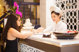 Vietnam – Hanoi – La Maison d'Hanoi Boutique Hotel – Réception