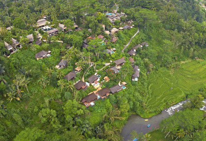 Indonésie - Bali - Kupu Kupu Barong Villas Resort and Tree Spa
