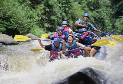 Indonésie - Descente de la Ayung River en Rafting