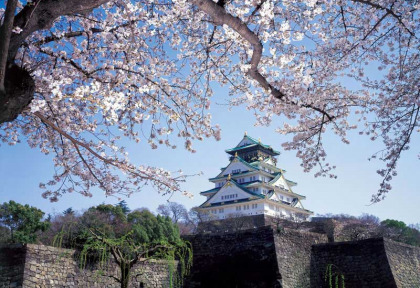 japon - Le château d'Osaka © Osaka Government Tourism Bureau - JNTO