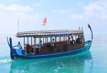 Maldives - Lux - Le centre de plongée - Le bateau