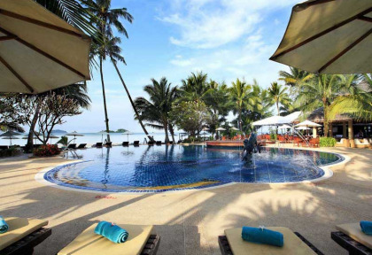 Thailande - Koh Chang - Centara Tropicana Resort - Piscine et plage