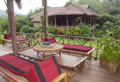 Thailande - Les maisons du Lisu Lodge © Asian Oasis