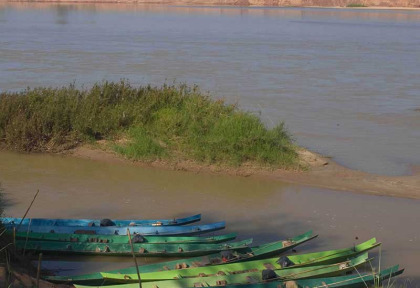 Thailande - Fleuve Mekong au coeur du Triangle d'Or