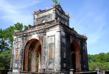 Vietnam - Le Vietnam à Vélo - Le Mausolée de Tu Duc à Hué