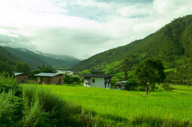 Bouthan - Amankora - Punakha - Extérieur