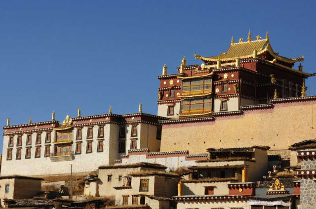 Chine - Monastère Songzalin à Shangri La – Yunnan © CNTA