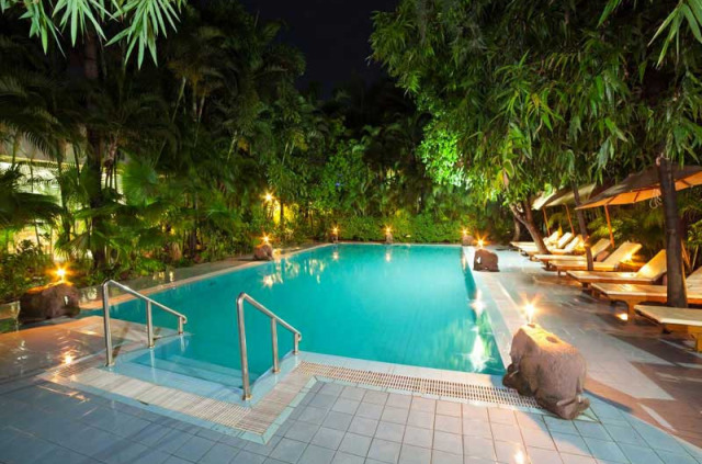 Myanmar – Mandalay – Mandalay City Hotel – Piscine