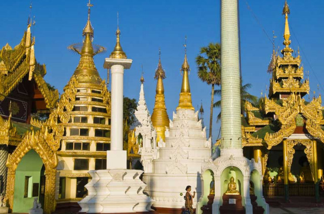Myanmar - Pagode de Shwedagon à Yangon © Marc Dozier