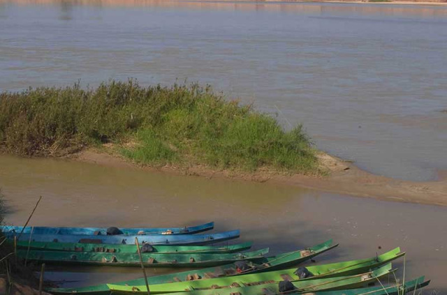 Thailande - Fleuve Mekong au coeur du Triangle d'Or