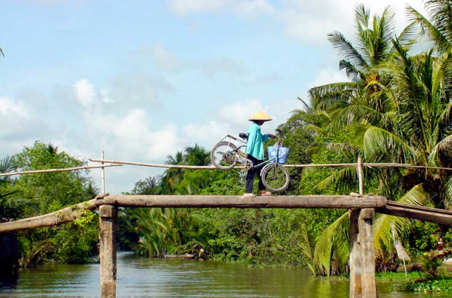 Vietnam - Excursion Delta du Mékong - Le long des arroyos du Delta du Mékong 