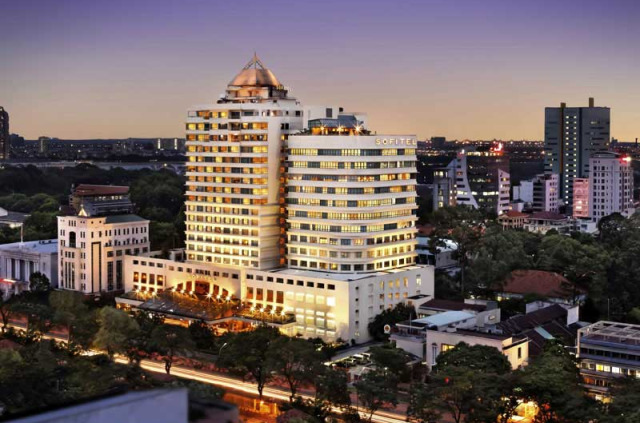 Vietnam - Ho Chi Minh Ville - Sofitel Saigon Plaza - Vue sur le Saigon Sofitel Plaza © David Dinh