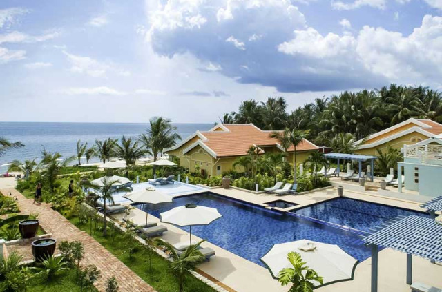 Vietnam - Phu Quoc - La Veranda Phu Quoc M Gallery Collection - Piscine, jardins et plage de l'hôtel © Loc Vo